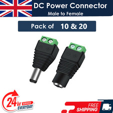 12V DC Male Female Power