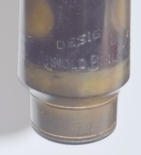 1st Year Brilhart Designed By Hard Rubber Alto Sax Mouthpiece Original