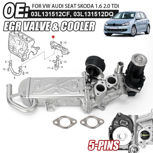 Egr valve cooler - egr,