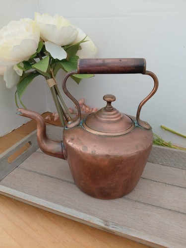 Antique small brass copper - brass,