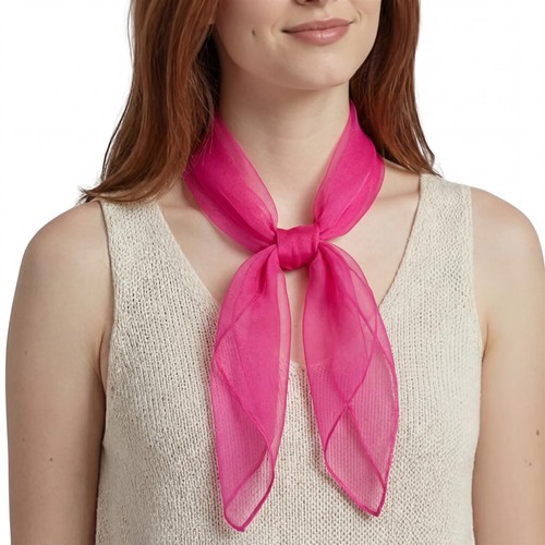 Premium plain square chiffon - plain,