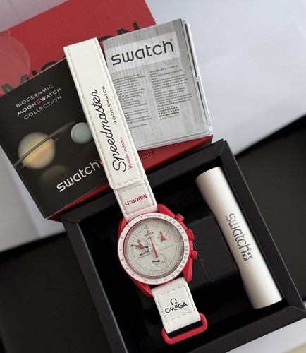 Omega swatch moonswatch - x,