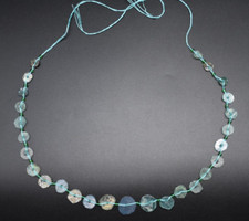 Ancient Roman circular glass