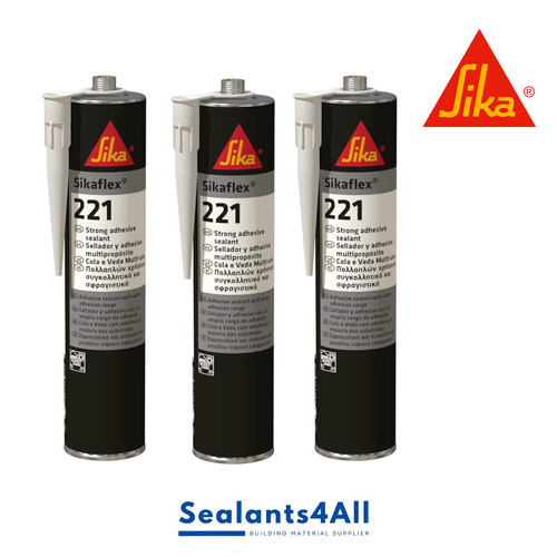 Sikaflex 221 adhesive - 3,
