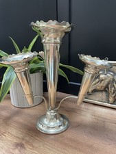 EPNS Silver Plate Four Section Flower Epergne Art Nouveau C1890 Centrepiece