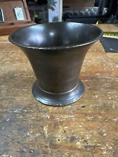 Bronze Apothecary Mortar 3 1/2” Tall Antique 18th Century Solid 810g
