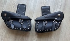 Motorcycle Saddle Bag Black