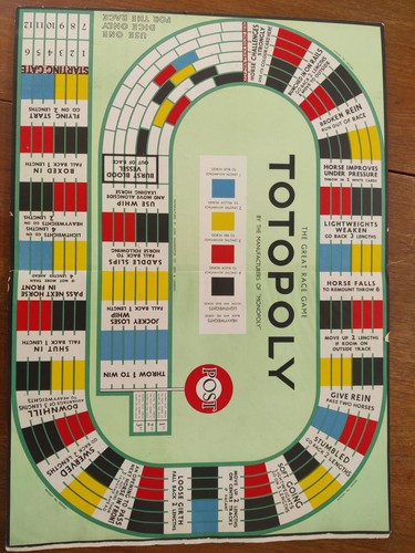 Vintage totopoly board game - totopoly,