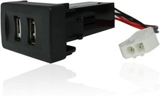 For VW T4 Transporter Oem Style USB Charger Dash Blank Switch Twin Dual