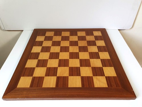 Vintage walnut maple chess - vintage, walnut&