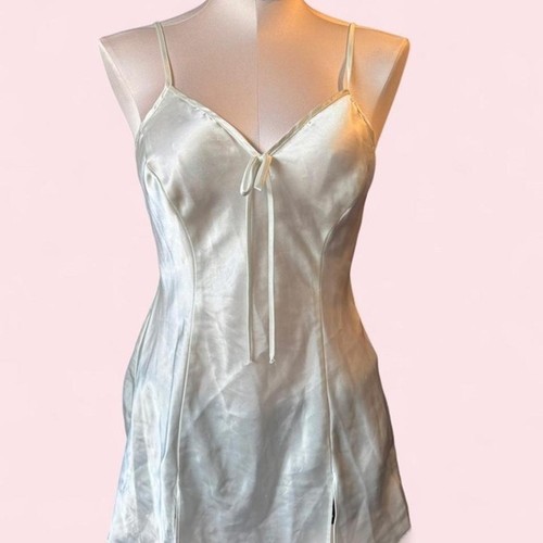 Vintage satin slip mini - vintage,