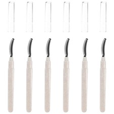  6 Pcs Silicone Brush Mascara Wands Eyelash Brushes Eyelashes Tools