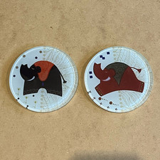 Pair Of Govinder Nazran Glass