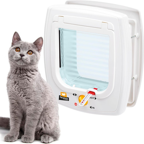 Magnetic cat flap - magnetic,