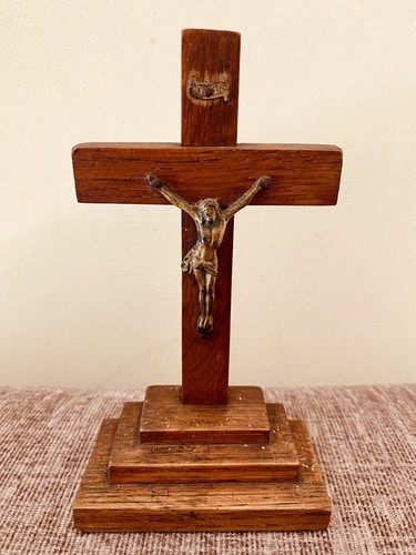 Antique vintage crucifix - vintage,