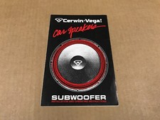Cerwin-Vega Car Speakers