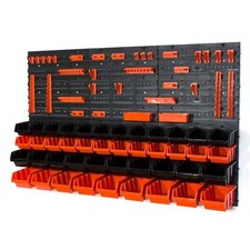 Wall Mounted Storage, Organiser for Tools, Screws, Nails - Workshop, Vans, Sheds