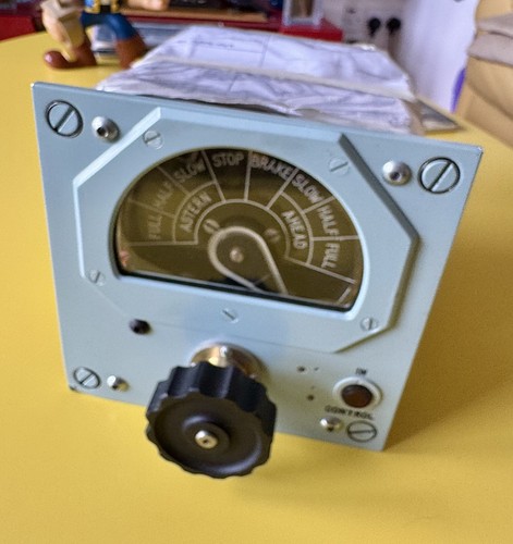Vintage ships engine order - vintage,
