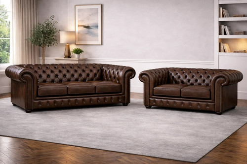 Antique chesterfield sofa - antique,
