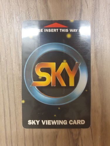 Sky viewing card - viewing,