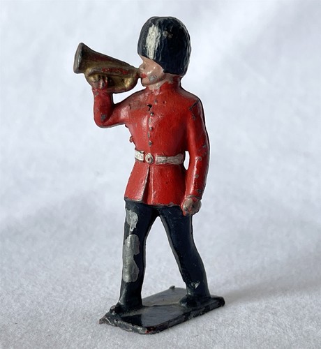 Vintage painted toy soldier - vintage,