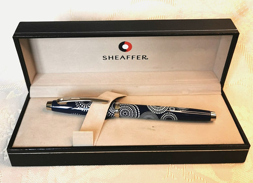 Sheaffer 100 glossy blue - sheaffer,