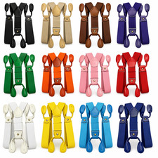 Mens Suspenders Braces with
