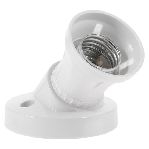 White e27 batten lamp holder - batten,