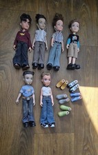 Bundle of Bratz Boys Dolls With Clothing and Accessories