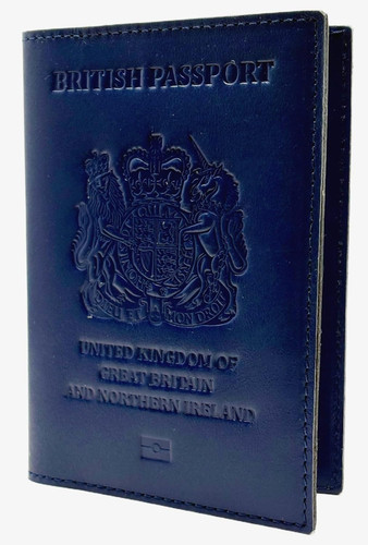 Leather passport cover - passport,