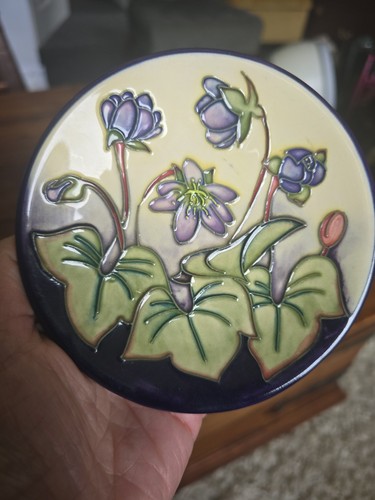 Moorcroft pottery pin dish - moorcroft,