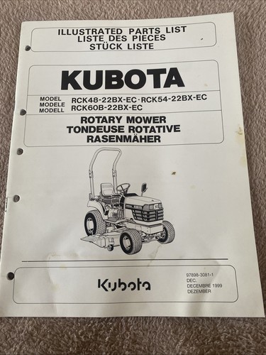 Kubota rck48 22bx - kubota, rck48-22bx