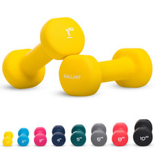 Neoprene Dumbbells Hand Weights Set Iron Home Gym Fitness Exercise Training Pair