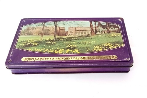 Vintage cadbury chocolate tin - vintage,