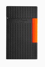 S.T. Dupont Le Grand Lighter Fluo Orange, Dual Soft Flame & Torch C23069, NIB
