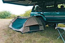 Deluxe Double Swag Tent by APEX4WD - 2 Man Khaki Dome Double Outdoor Camping 4x4