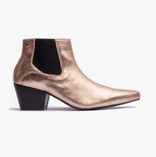 Club Cubano McCARTNEY Mens Formal  Pull-On Comfort Leather Cuban Boots