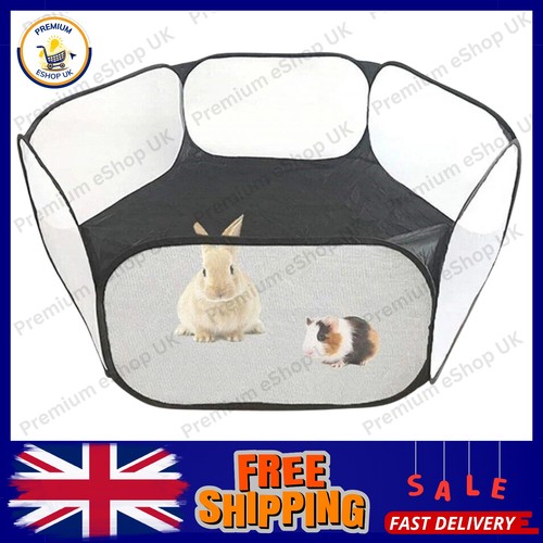 Folding pet cat playpen rabbit - pet,