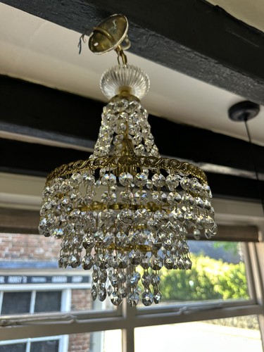 Vintage french style crystal - style,