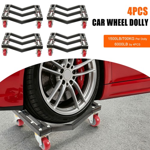 4pcs heavy car - wheel, dolly