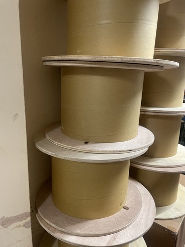 Wooden cable reels - x, reels,