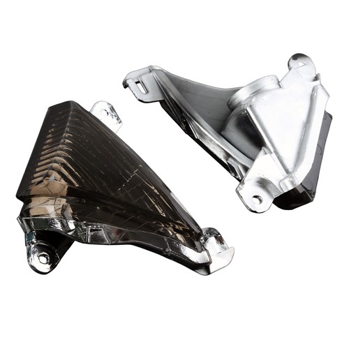 Front turn signals - black, lens
