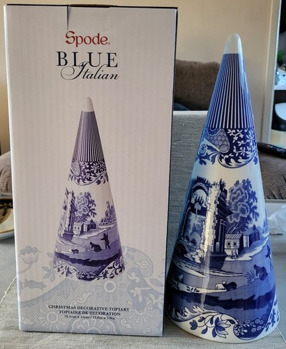 New boxed spode blue italian - spode,