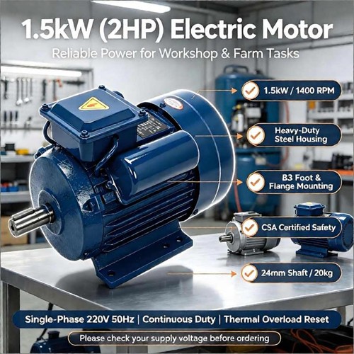 Electric motor 220 single - electric, v