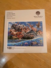 WENTWORTH Wooden Puzzles Migration 473706 Animal Jigsaw 100 Pieces Large Whimsy