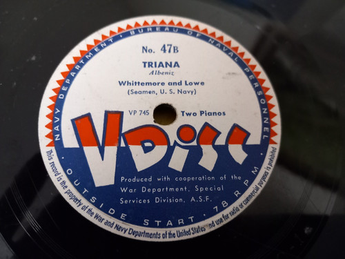 1943 disc whittemore - 1943, v