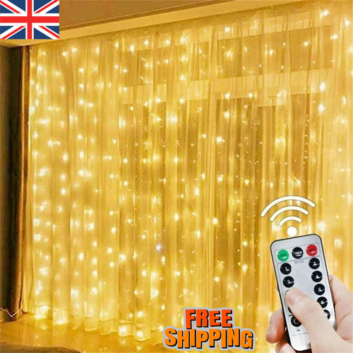 300 led curtain fairy - fairy, lights