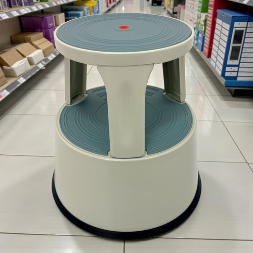 Kick step stool - stool, metal