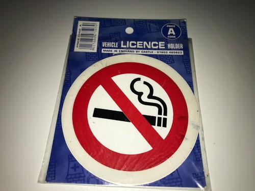 Tax disc holders printed no - holders, -printed