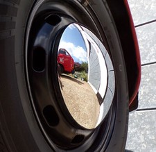 VW Beetle Bay Window T25 T3 72 92 Campervan Wheel Chrome Baby moon Hub Cap 